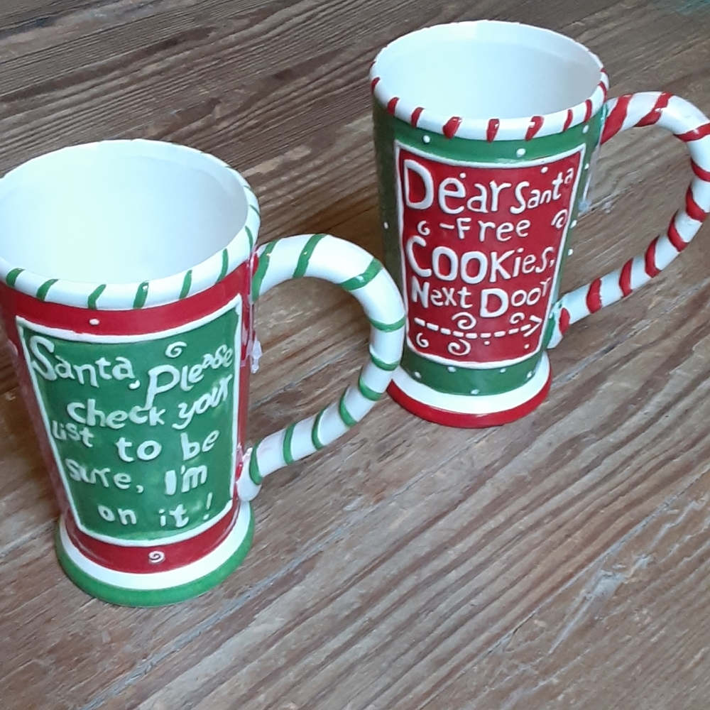 New Holiday Mugs - Set of 2